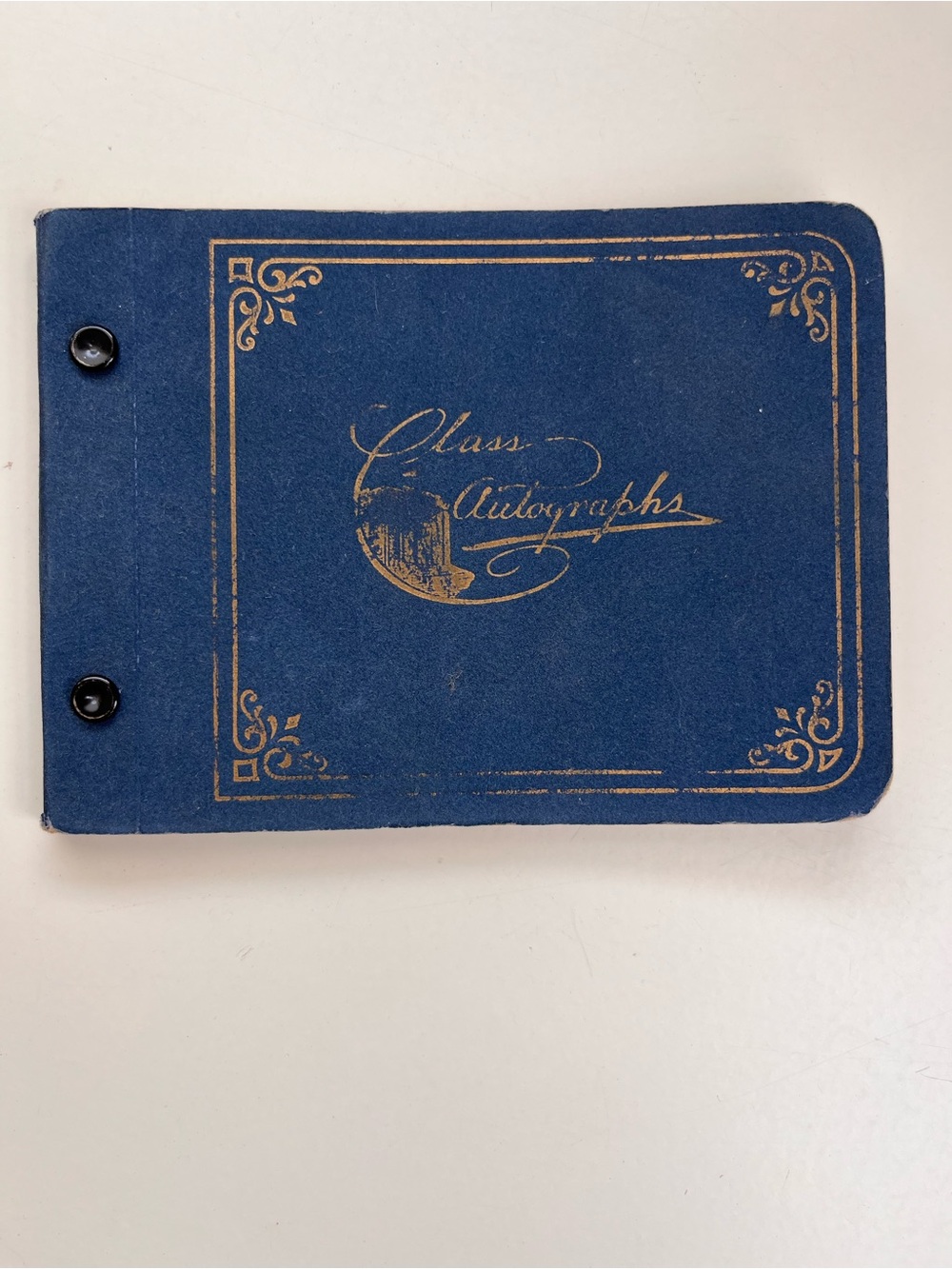Vintage Class Autograph Book-1932-1942